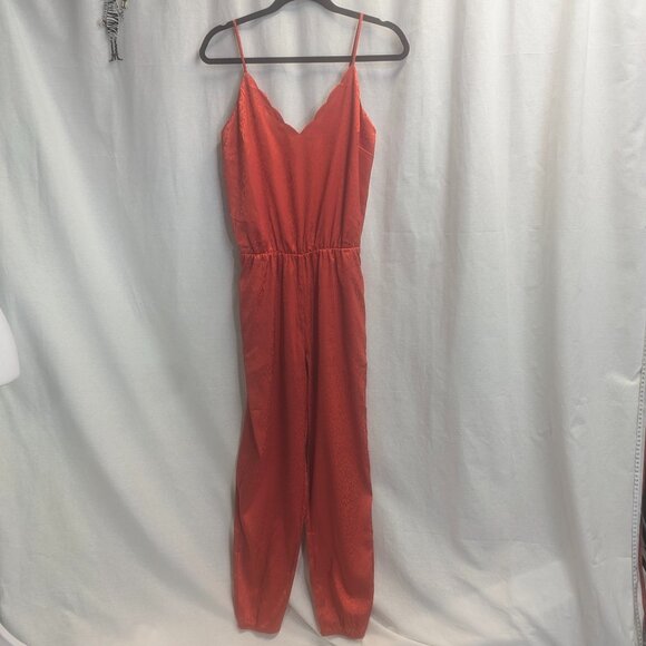 Socialite Size Small Red Satin Jumper - Picture 2 of 16